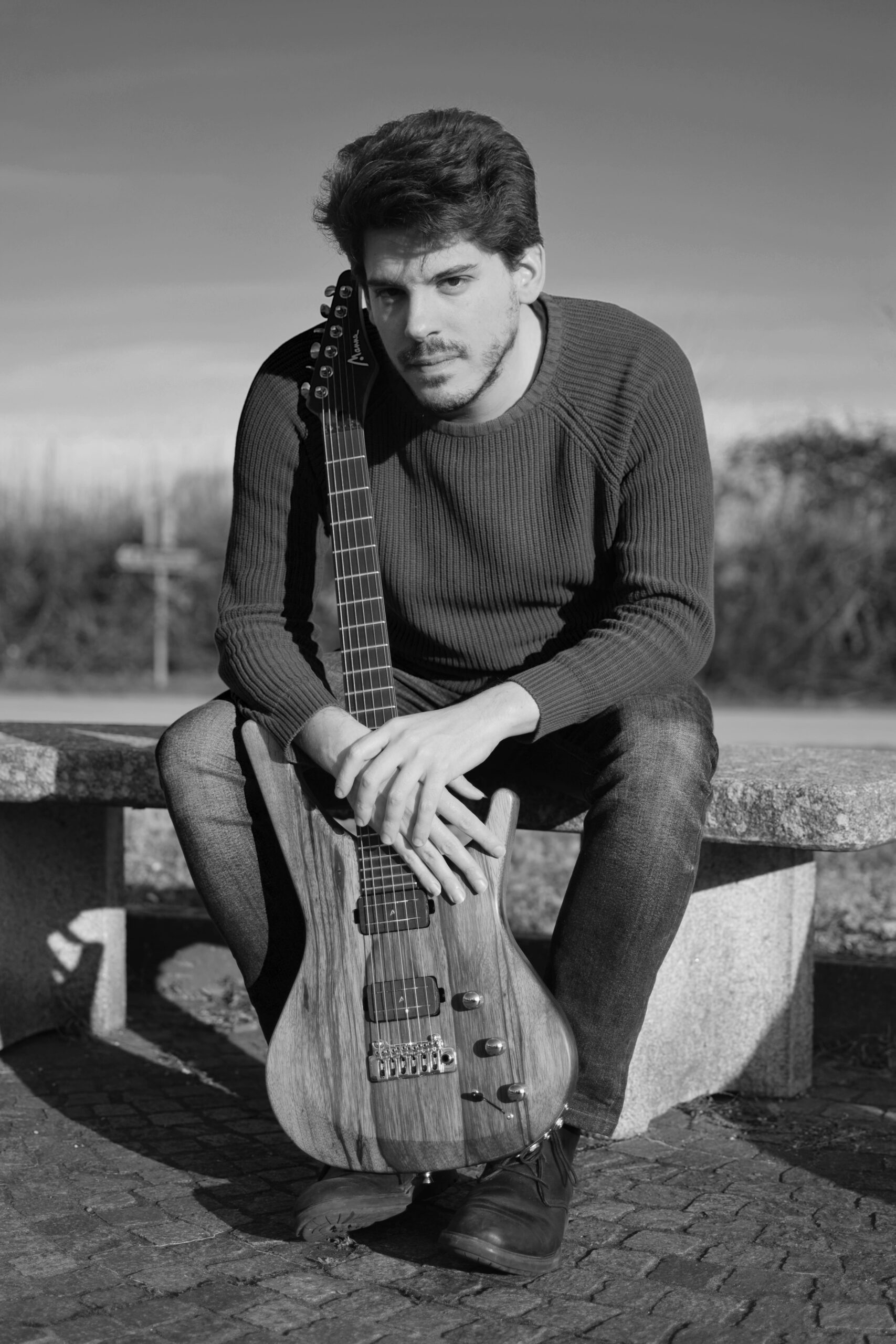 Fotoritratto Carlo Siega, chitarrista